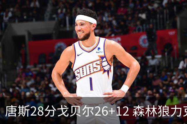 唐斯28分戈贝尔26+12 森林狼力克黄蜂4连胜